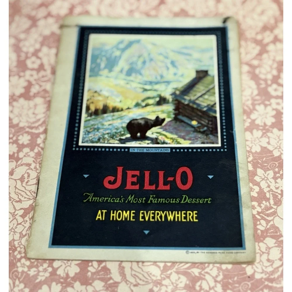 Vintage Jell-O & Knox Gelatine Recipe Booklet Lot Advertising Ephemera Retro